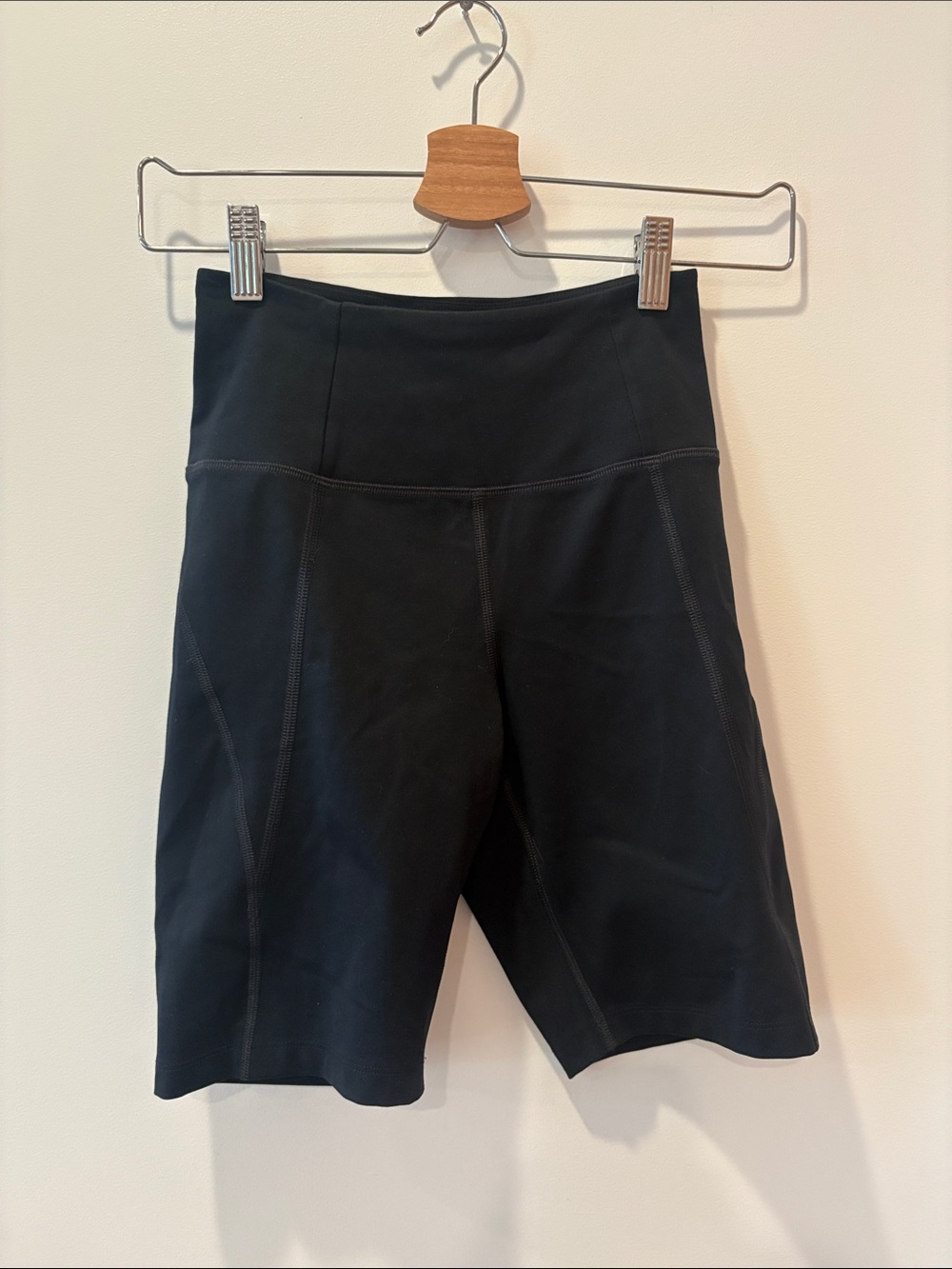 girlfriend collective Black High-Rise Bike Shorts